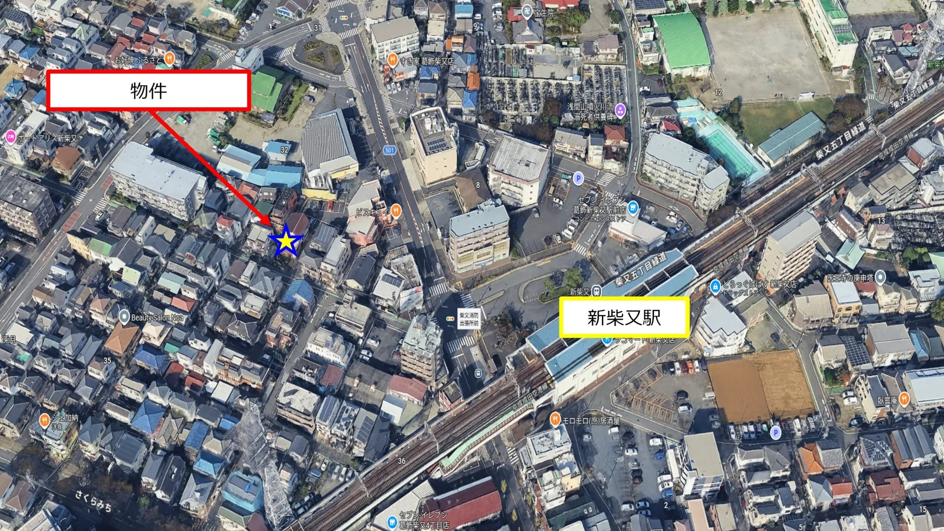 新規開業案件「新柴又駅前案件」の情報が追加されました。